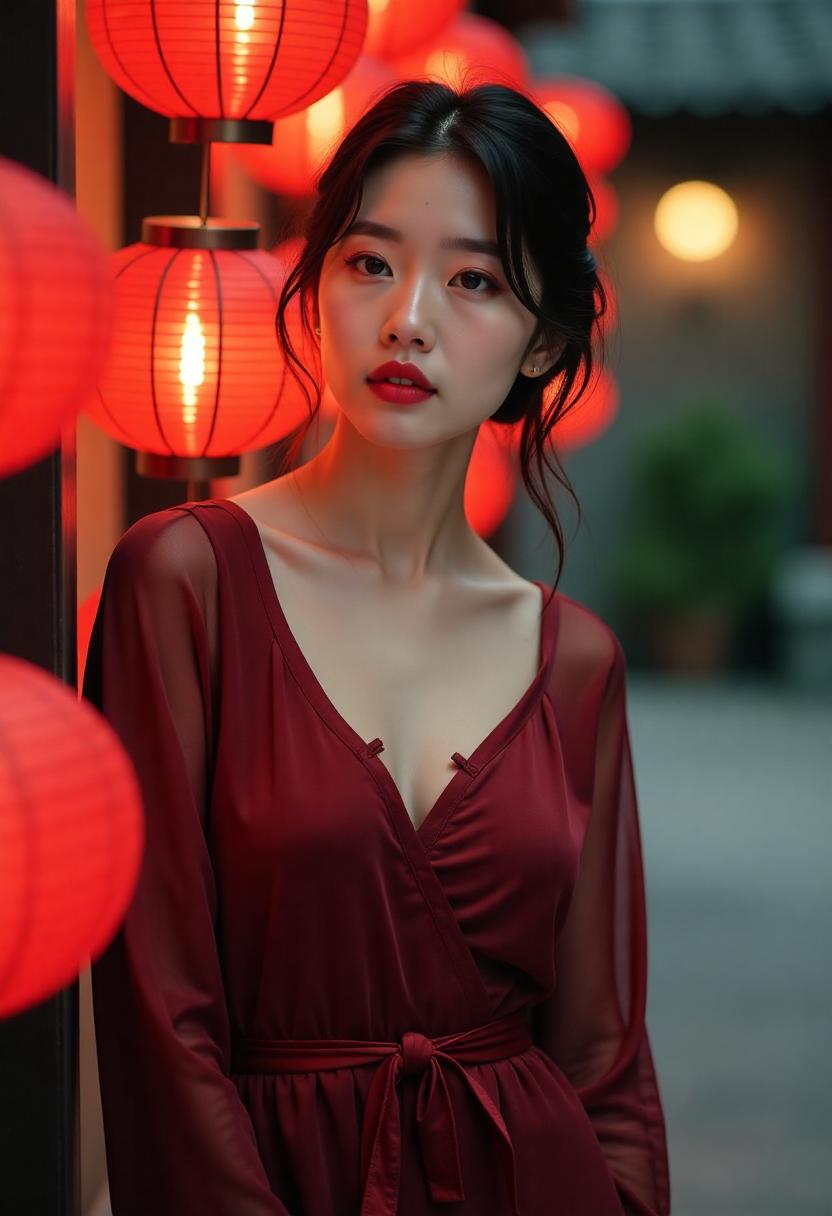 母女练习双人舞步